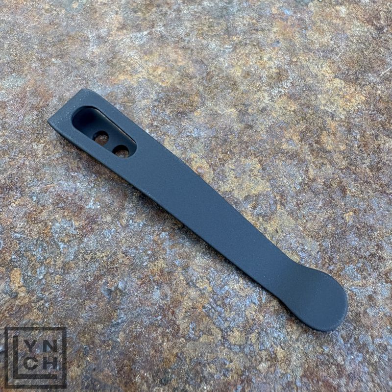 Hinderer Standard Clip - Black Cerakote