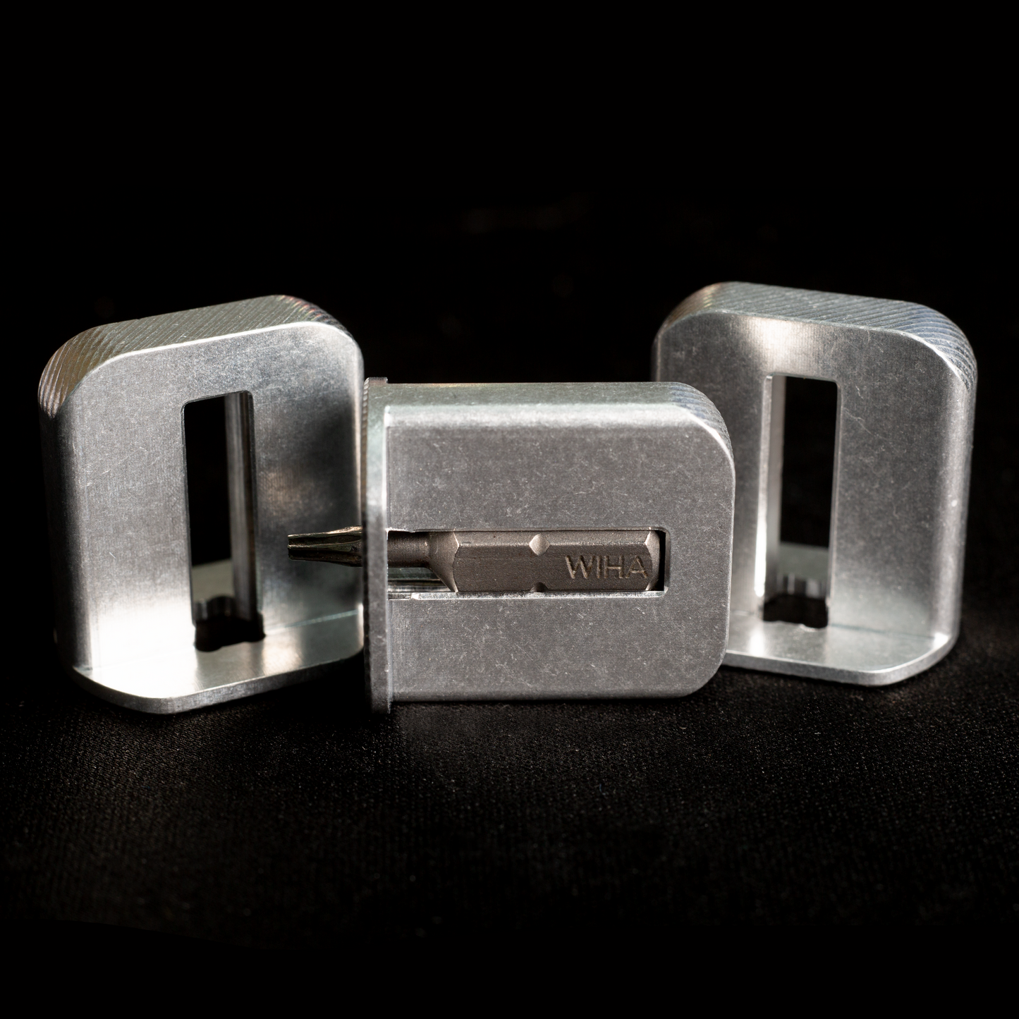 FingerBit - Aluminum - Tumbled (1 Pack)