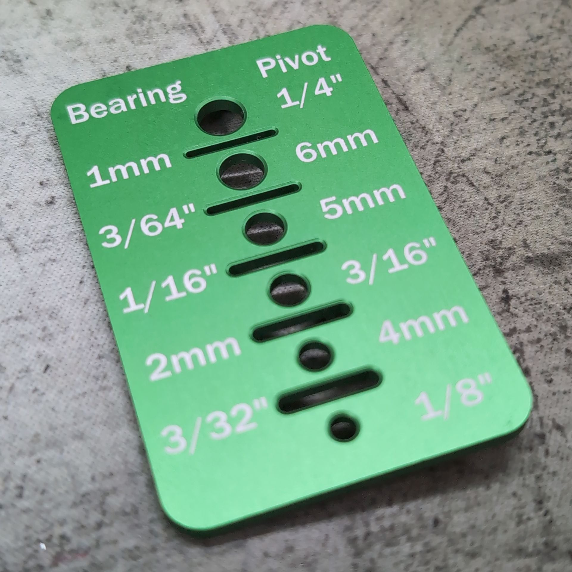 Cheat Sheet - Test Fit Card – Skiff workshop
