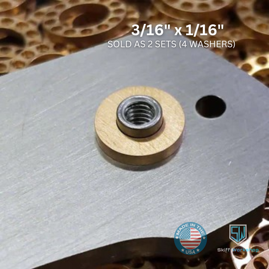 Thick Washers - 3/16" x 1/16" (4 Washers)