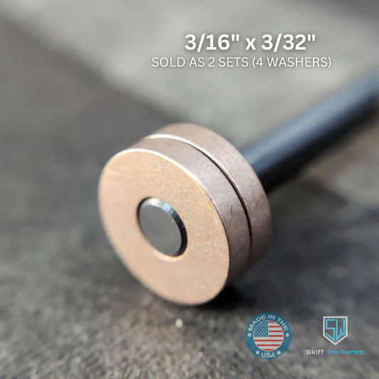Thick Washers - 3/16" x 3/32" (4 Washers)