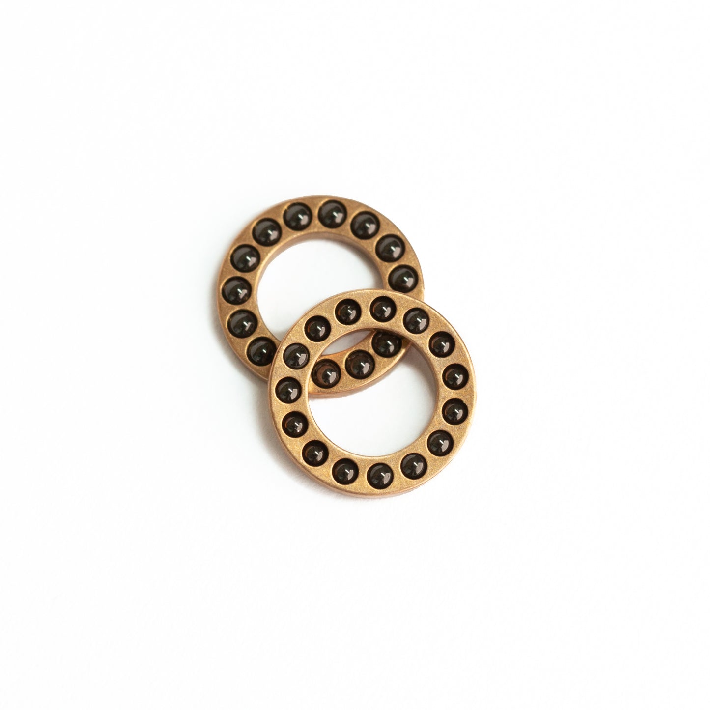 Cage Bearings - Pivot: 5mm Ceramic Bearings: 3/64" (15 ball)