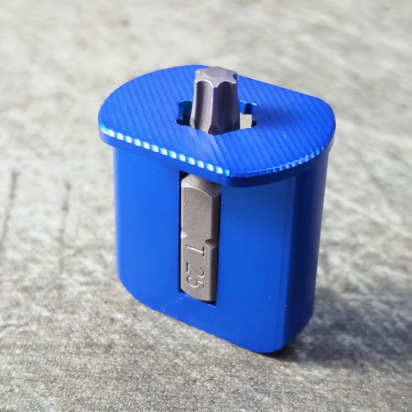 Blemished - FingerBit - Aluminum - Anodized Blue (1 Pack)