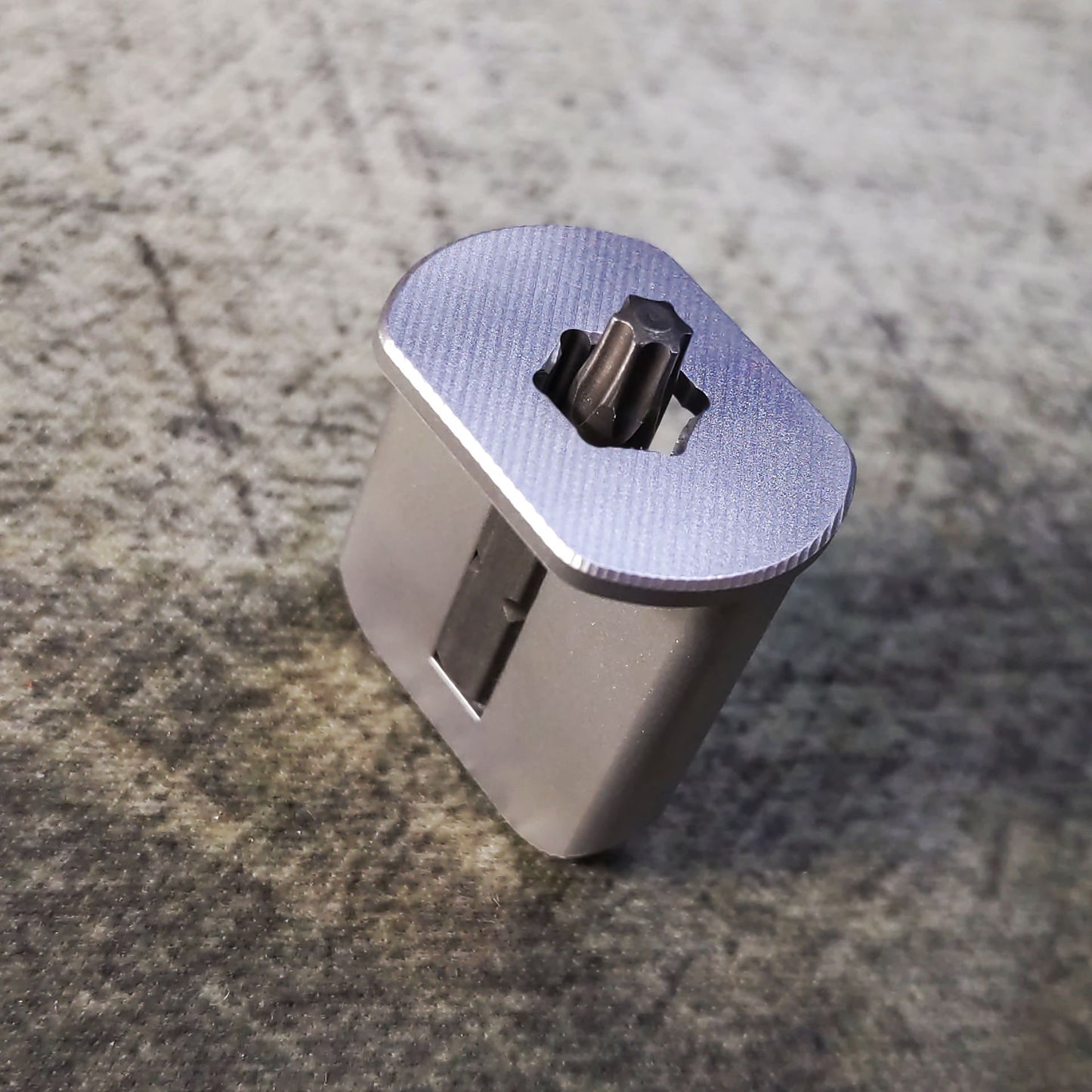 FingerBit - Aluminum - Vapor Honed (1 Pack)
