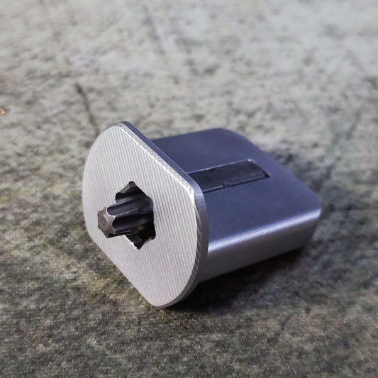FingerBit - Aluminum - Vapor Honed (1 Pack)