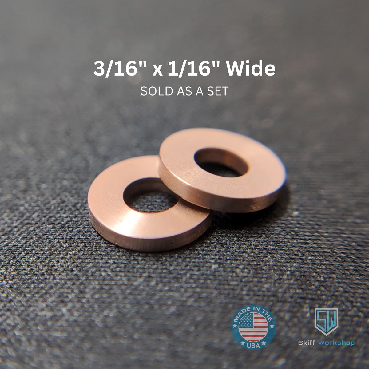 50 Pack 3/4" Extra Thick SAE Grade 8 Hardened Flat Washers – Redding Fasteners