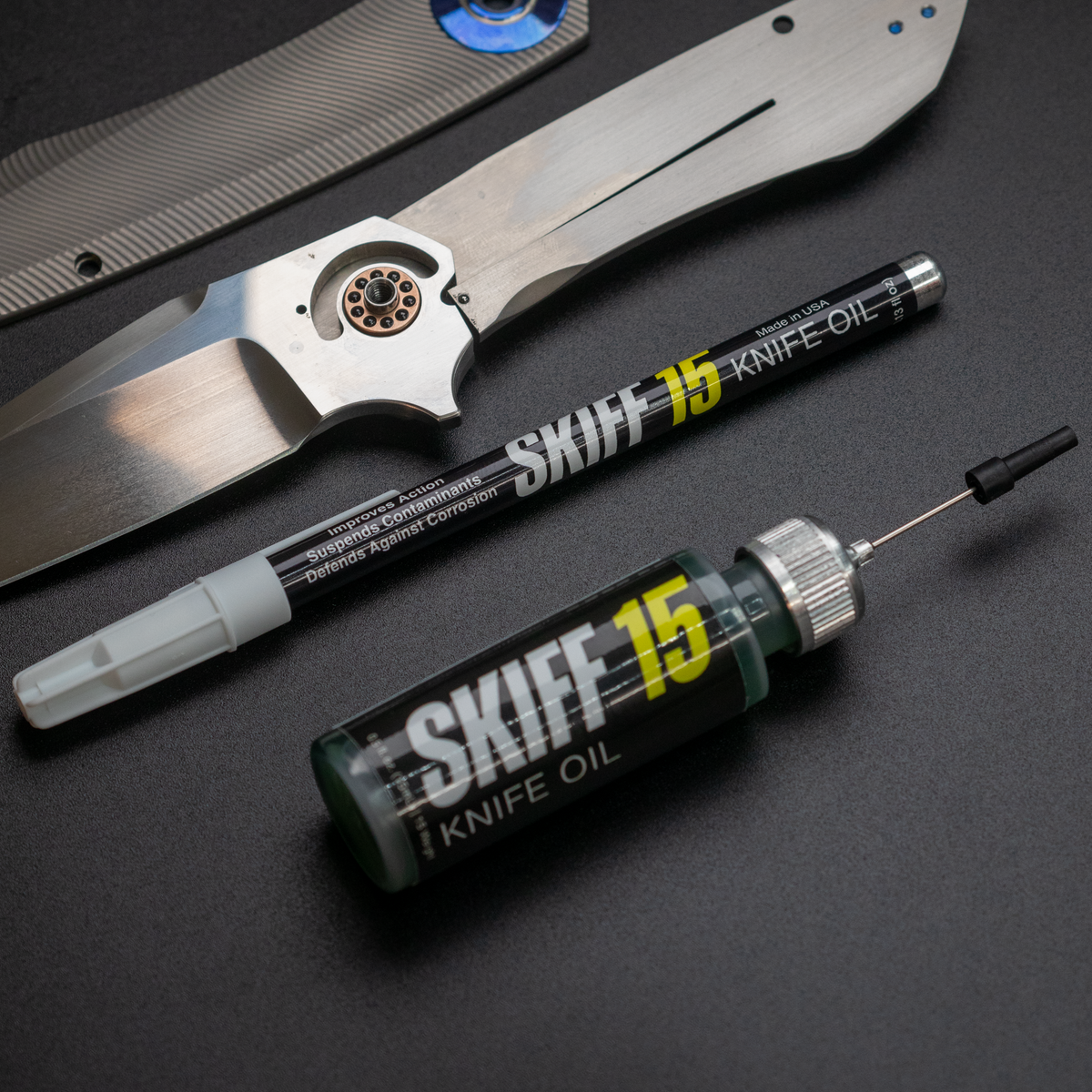 Skiff 15 Knife Oil  - Bundle
