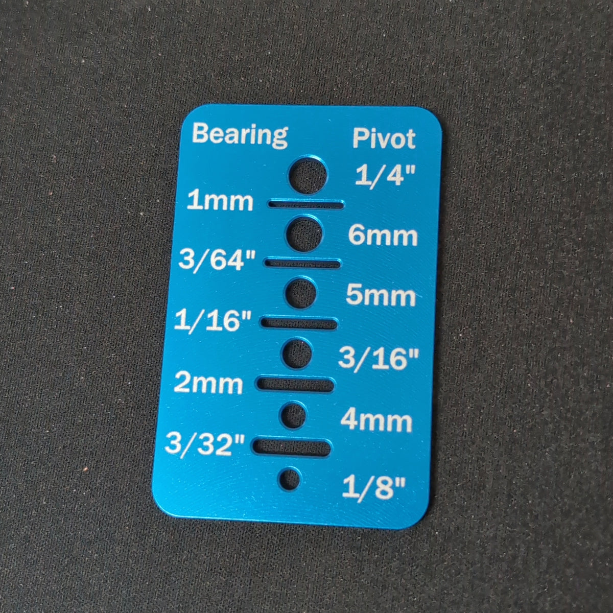 Cheat Sheet - Test Fit Card – Skiff workshop