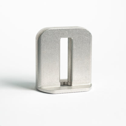 FingerBit - Aluminum - Tumbled (1 Pack)