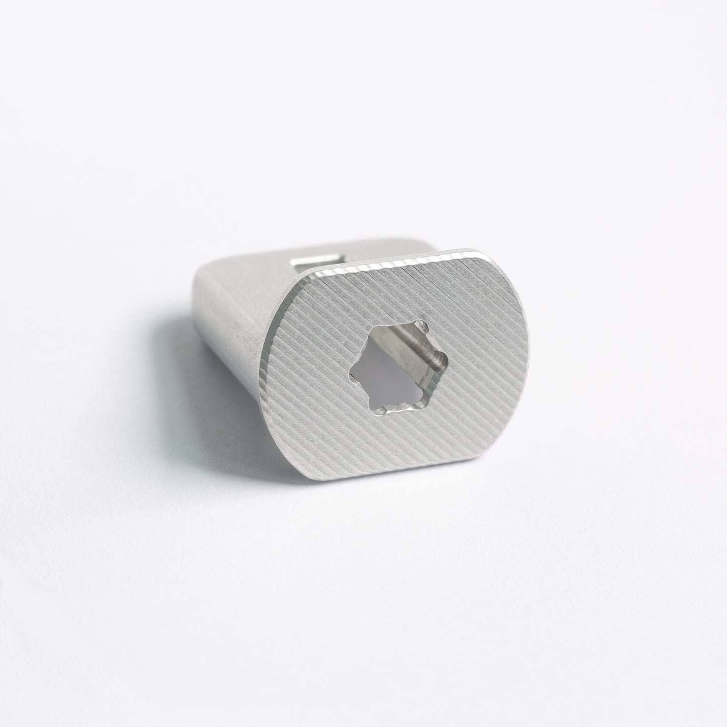 FingerBit - Aluminum - Tumbled (1 Pack)