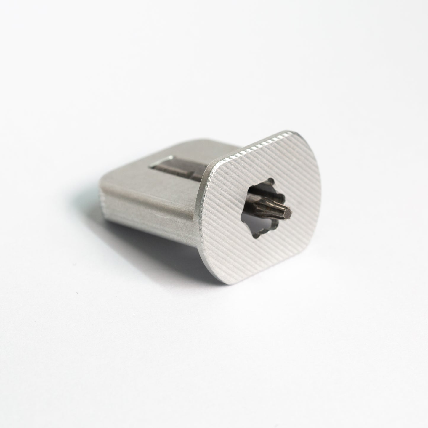 FingerBit - Aluminum - Tumbled (1 Pack)