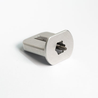 FingerBit - Aluminum - Tumbled (1 Pack)