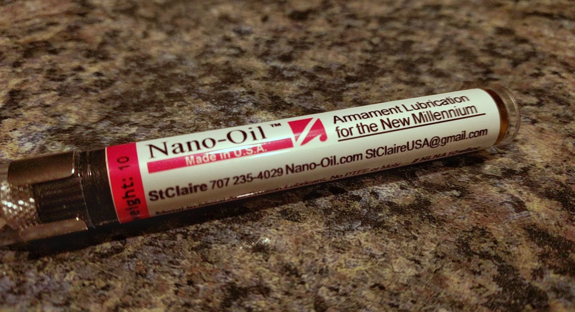 Nano-oil Lubricant side shot